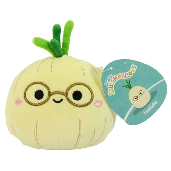 Isolde Onion Squishmallow Plush w Tag 5in 2022 - Picture 1 of 6